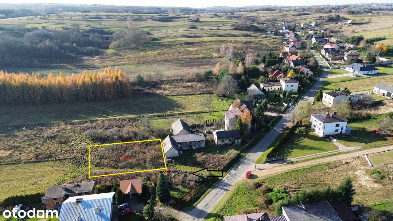 Działka pod zabudowę mieszkaniową w drugiej linii zabudowy - Pełny obrazek: 5/10