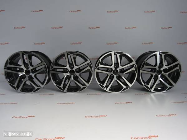 Jantes Look Peugeot 16 x 7 et 35 5x108 Black - 1