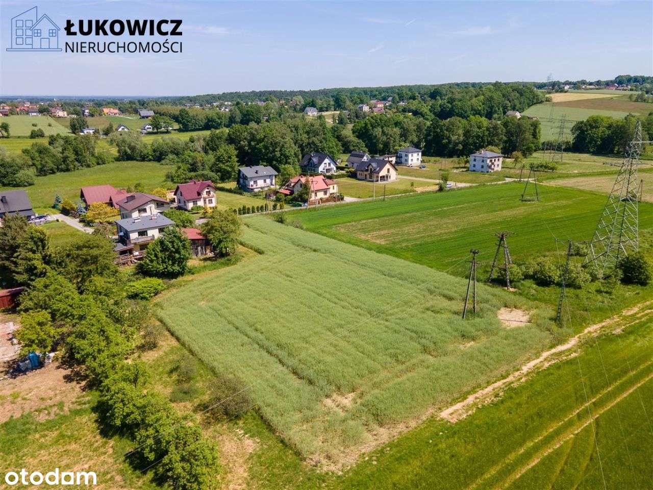 Komorowice Krakowskie działka 2512 m2!-9