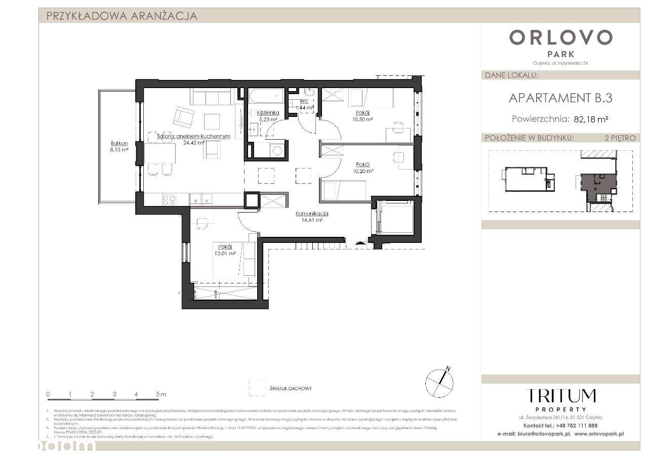 Apartament nad morzem Gdynia | Orłowo | 82 m²-2