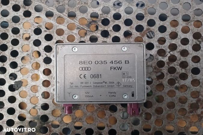 Amplificator audio 8E0035456B Audi A6 4F/C6  [din 2004 pana  2008] seria wagon 5-usi 3.0 TDI MT qua - 1