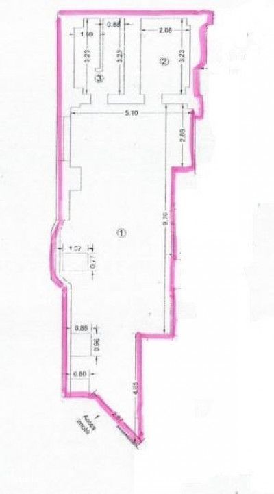 Zona Tomis 3- Bd . Tomis, spatiu comercial 65 mp