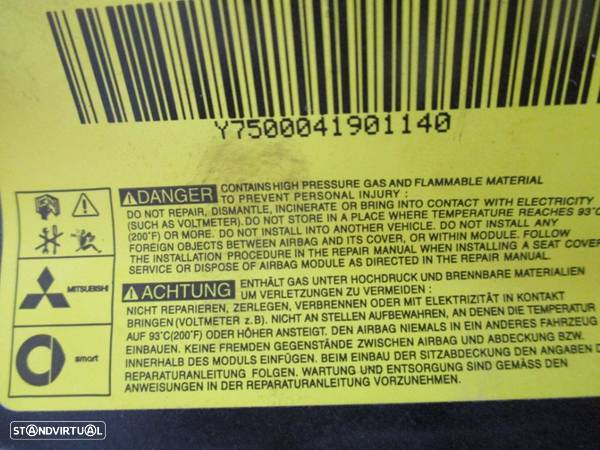 Airbag do banco Mitsubishi Colt Esquerdo Direito - 2