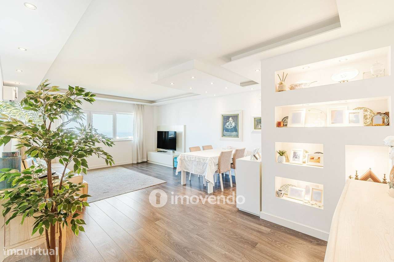 Apartamento T4, com estacionamento e vistas sobre o Tejo, em Sacavém - Grande imagem: 1/59