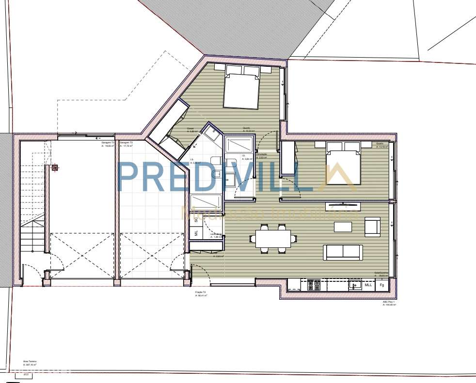 Andar Moradia T2 Venda em Areosa,Viana do Castelo-6