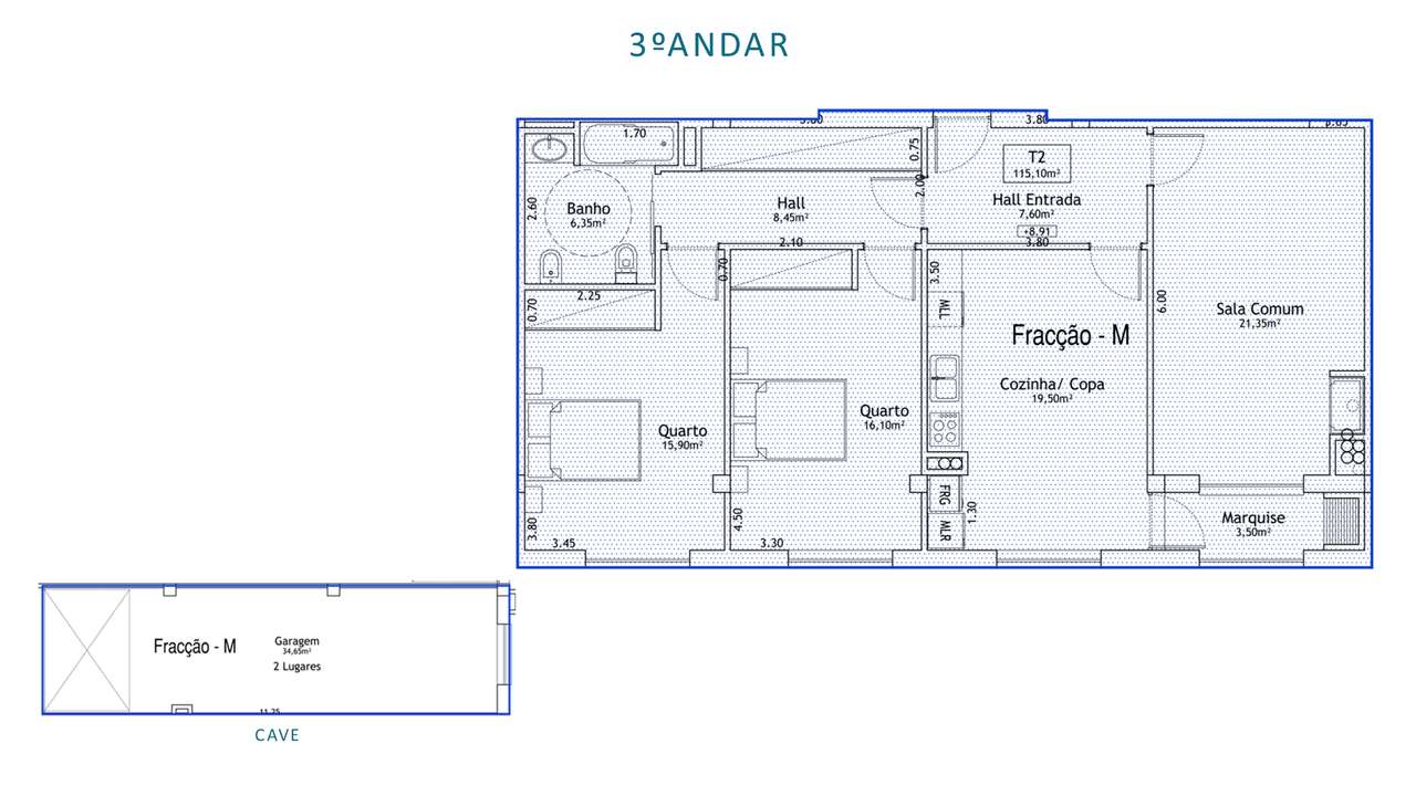 Apartamento T2 Venda em Oliveira de Azeméis, Santiago de Riba-Ul, Ul,-12