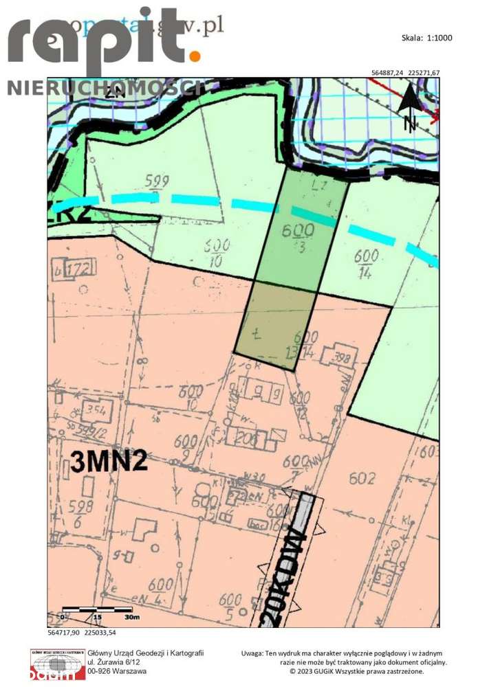 Na sprzedaż – wyjątkowa działka 23-arowa w Krzyszk-5