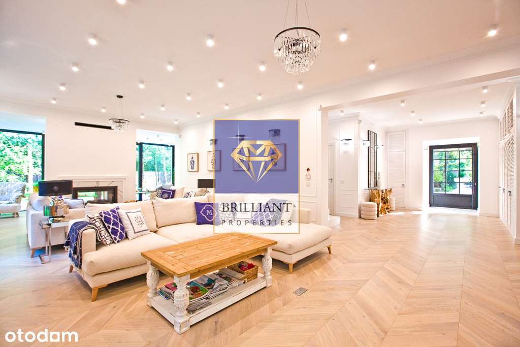 Rezydencja dla 2 rodzin. Duży ogród. Las Kabacki.-11