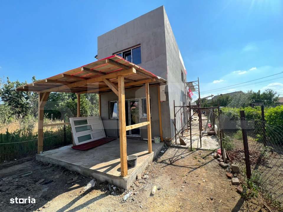 Casa P + 1 de 100 mp utili, cu 300 mp teren in zona Preajba sat - Imagine principală: 4/15