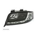 FARÓIS LUZ DIURNA LED PARA AUDI A6 4B 01-04 PRETOS - 3