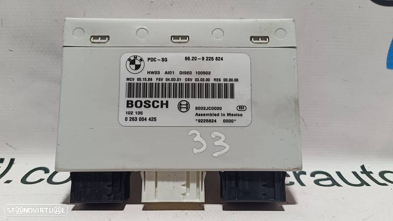 CENTRALINA MODULO TRAVÃO MÃO ELETRICO BMW SERIE 1 E87 66209225824 9225824 0263004425 BOSCH E81 E82 E87 LCI E88 SERIE 3 E90 E90 LCI E91 E91 LCI E92 E92 LCI E93 E93 LCI X1 E84 X5 E70 E70 LCI X6 E71 Z4 E89 - 2