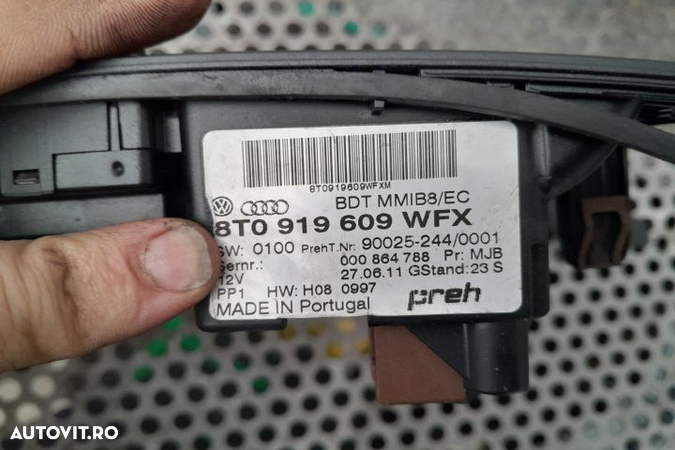 Consola centrala 8T0919609WFX Audi A4 B8/8K  [din 2007 pana  2011] wa - 2