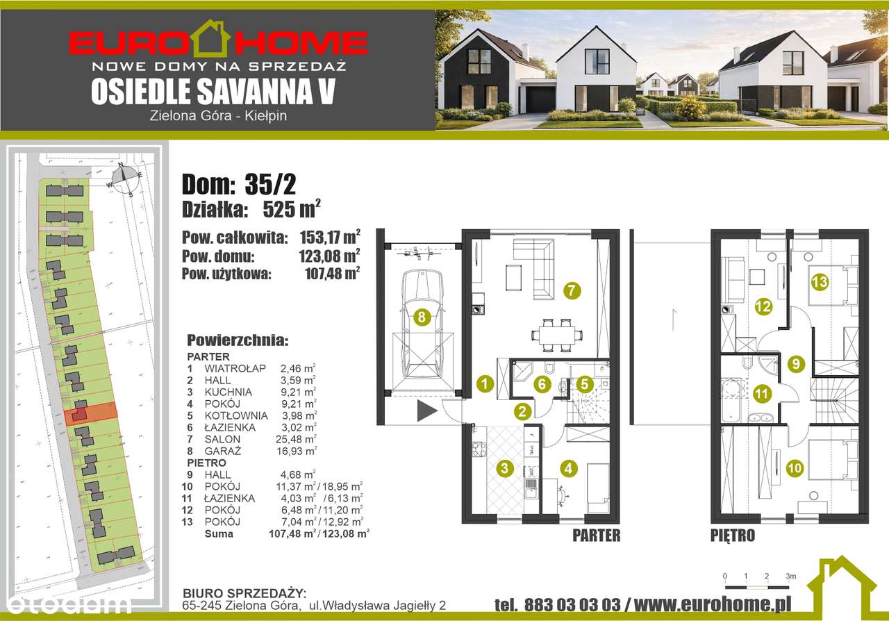 NOWOŚĆ 2026 EUROHOME Osiedle Savanna V Etap - 8 DOMÓW Z GARAŻEM!!!-15