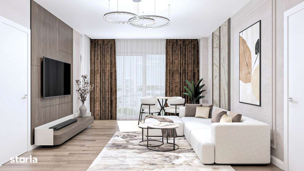 Garsonieră de 46,74 mp- langa Mall Coresi- ARMONIA RESIDENCE - Imagine principală: 4/25