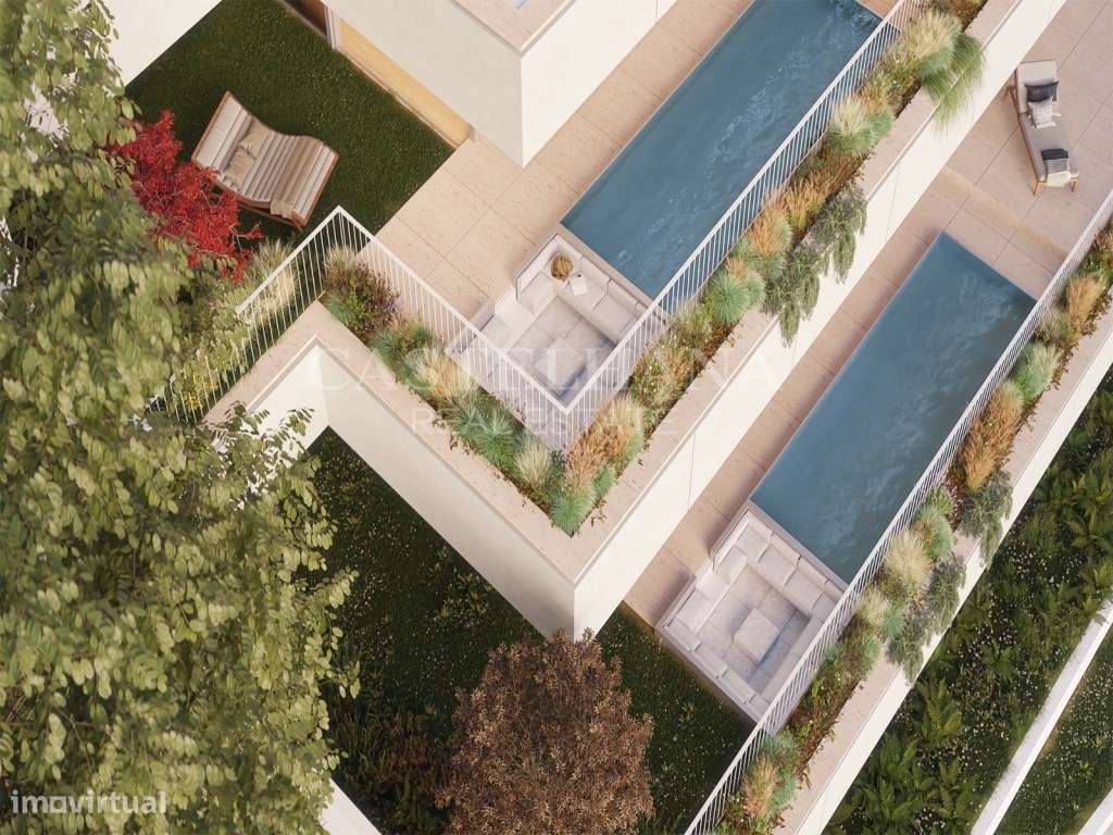 Apartamento T3 - Vista Rio - Piscina Privada - Grande imagem: 4/23