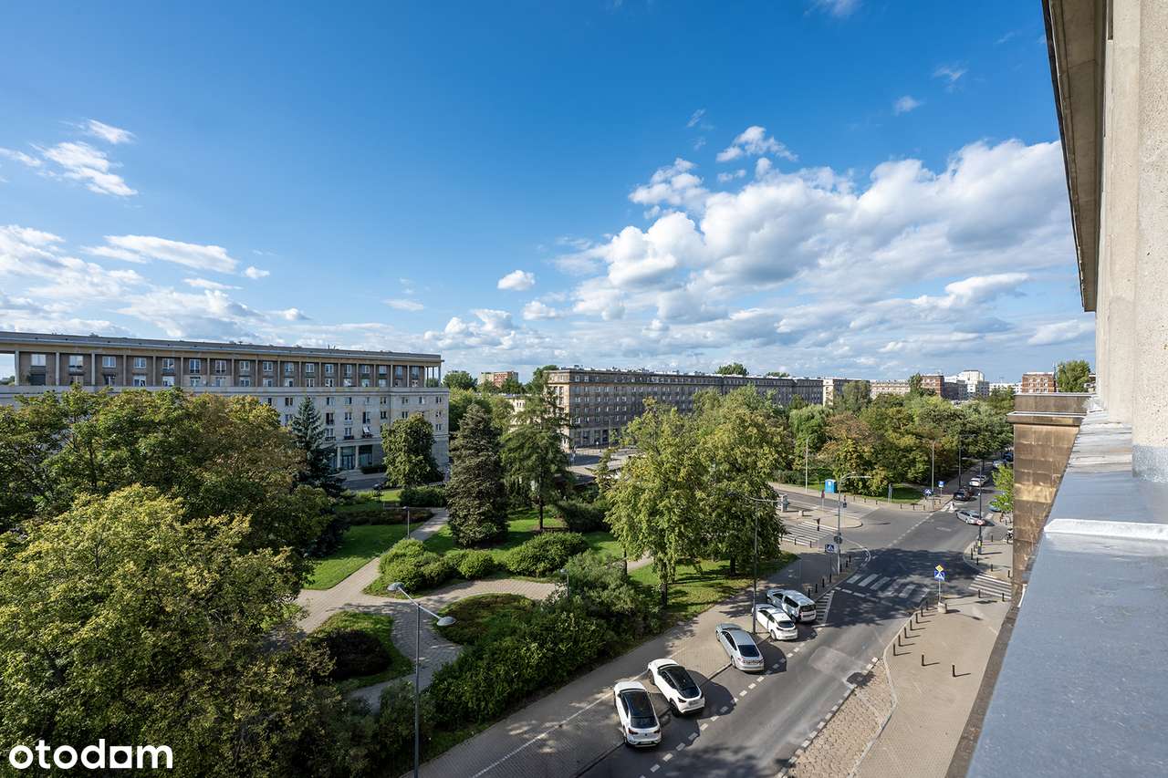 Plac Hallera | 2 pokoje z balkonem | V piętro z widokiem | Winda-8