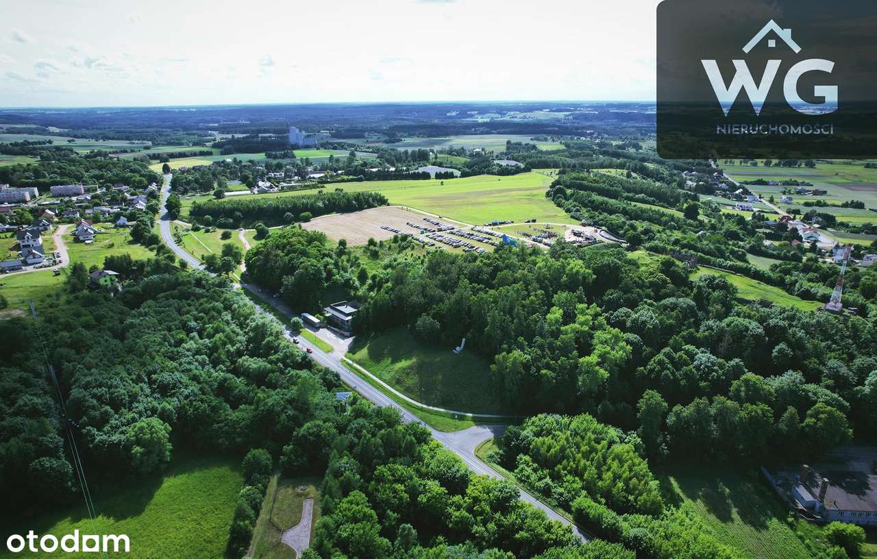 Kurzętnik, działka usługowa- ciekawa okolica, przy drodze, parking!-3