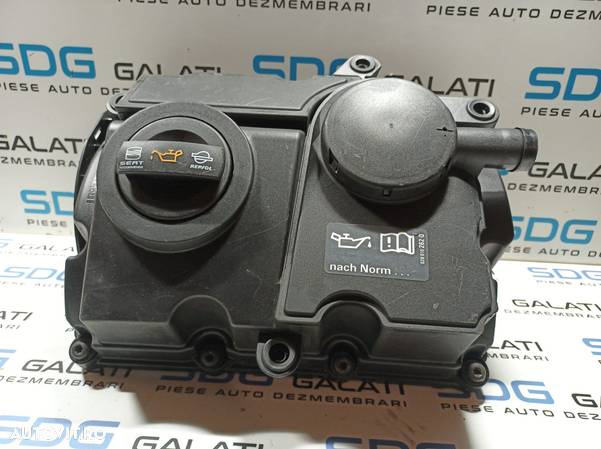 Capac Culbutori Chiulasa Chiuloasa Motor Seat Ibiza 6J 1.4 TDI BMS 2006 - 2011 Cod 045103469H 045103475E [X3525] - 1