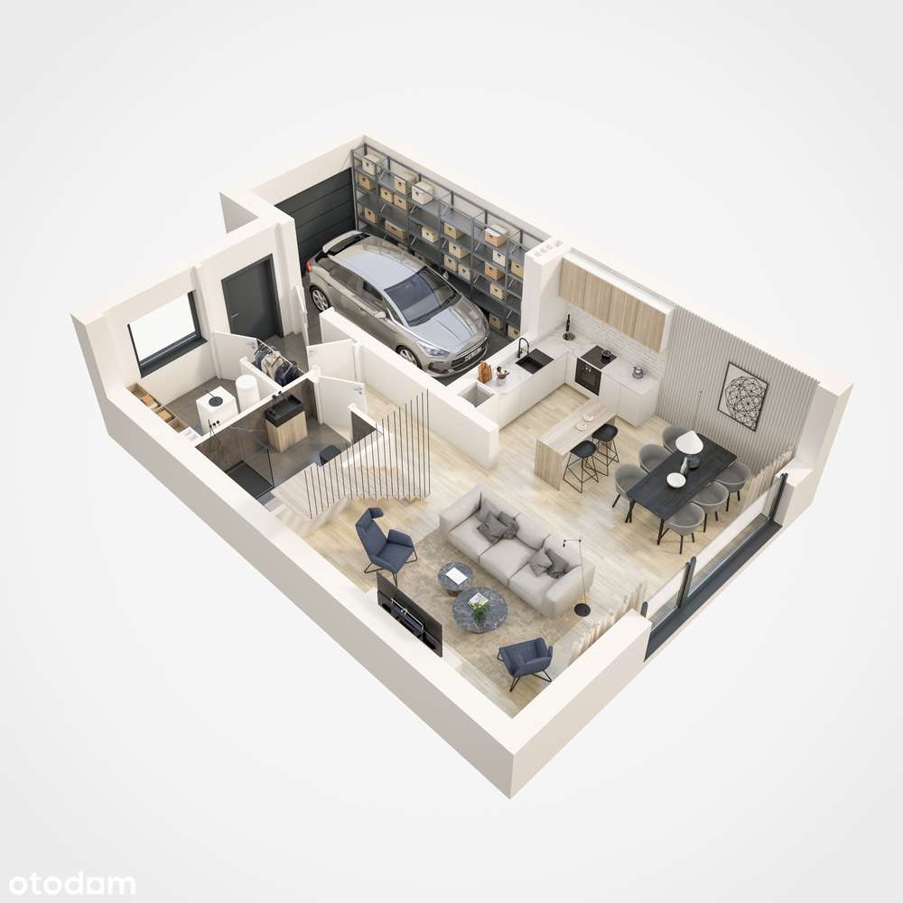 Nowoczesny dom 133m² z garażem Kobierzyce PROMOCJA-10