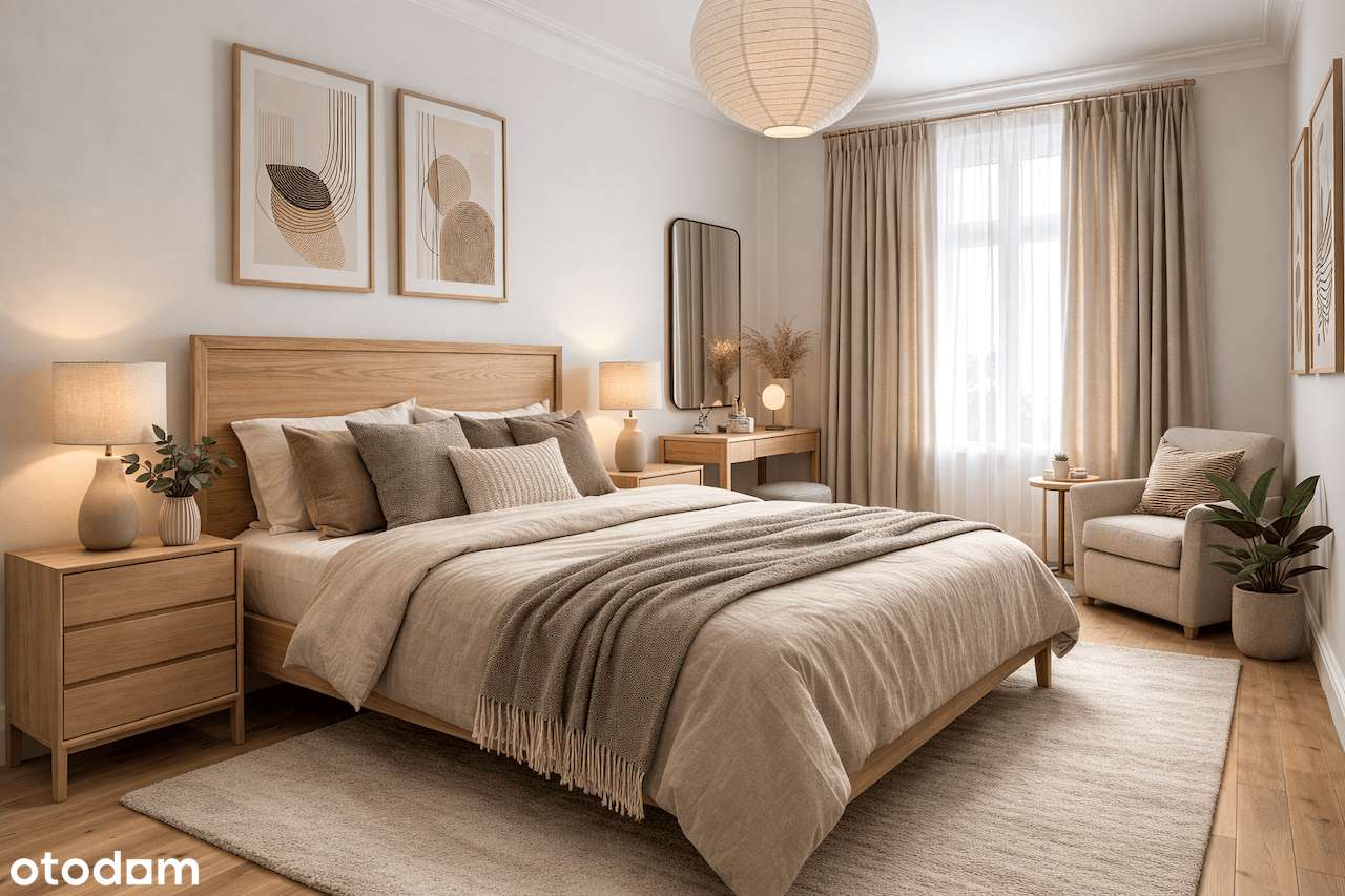 3 pokoje 59,9 m² + 2 balkony | Mokotów | 0% PCC / 0% prow.-1