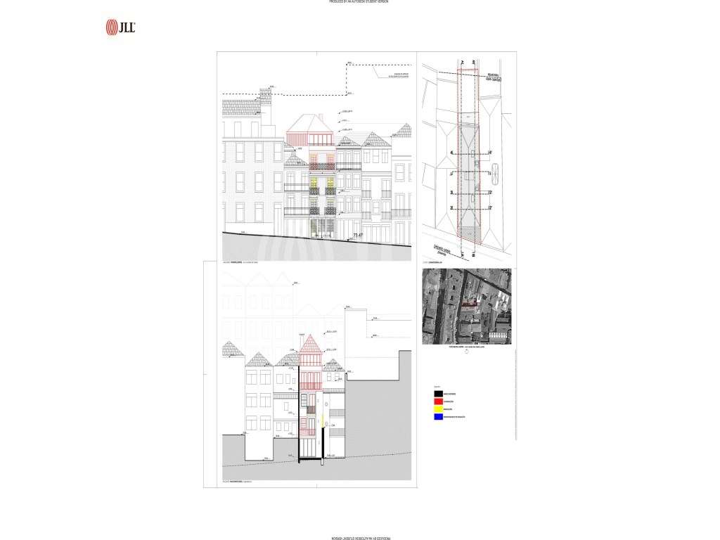 Prédio para reabilitação, com projeto aprovado, no Porto-9