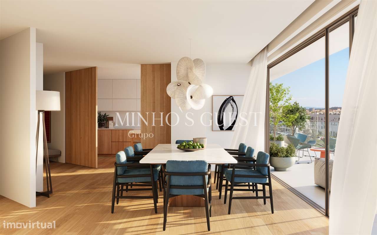 Apartamento T3 com Vista Mar e Jardim Privativo – Vila do Conde-9