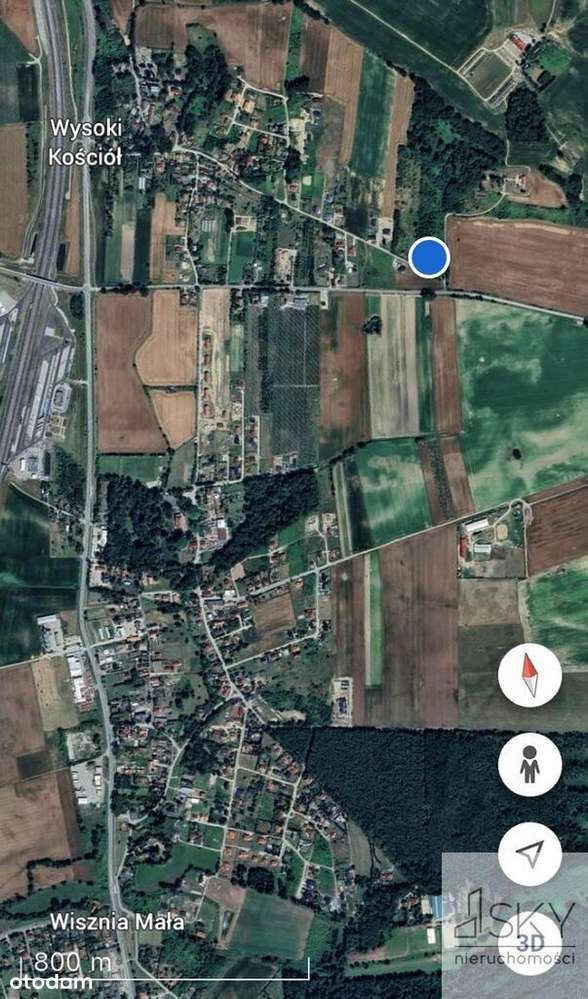 Wysoki Kościół - działka budowlana z mediami-6