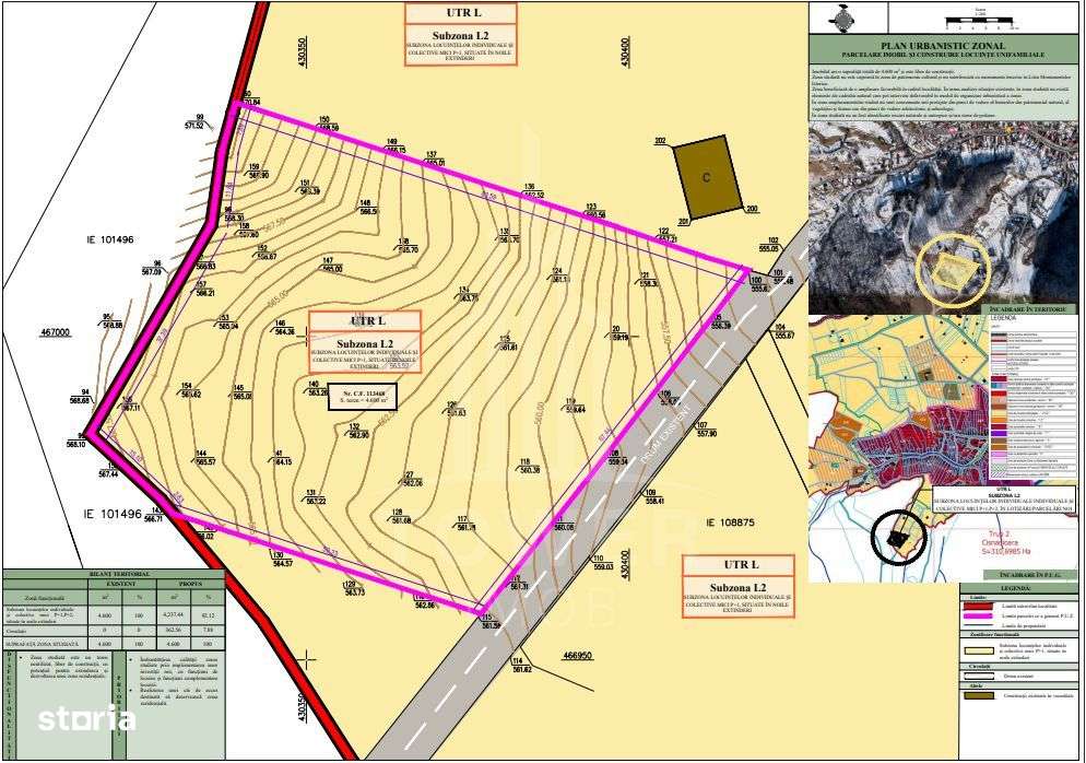 Teren intravilan 4600mp - 55 EUR/mp - EXCLUSIVITATE CISNADIOARA - COMI - Imagine principală: 4/15