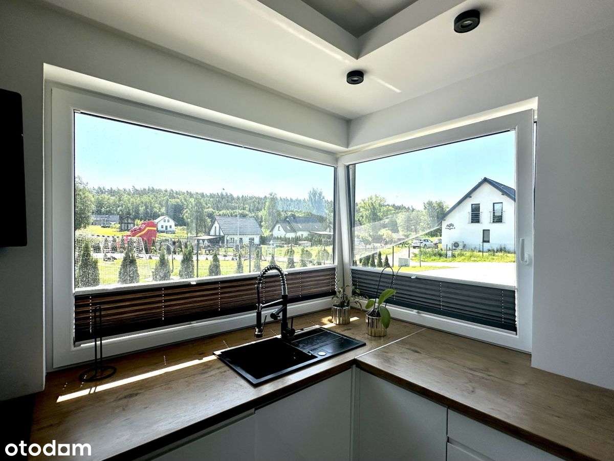 Nowy dom koło  Stężycy w pełni umeblowany-11