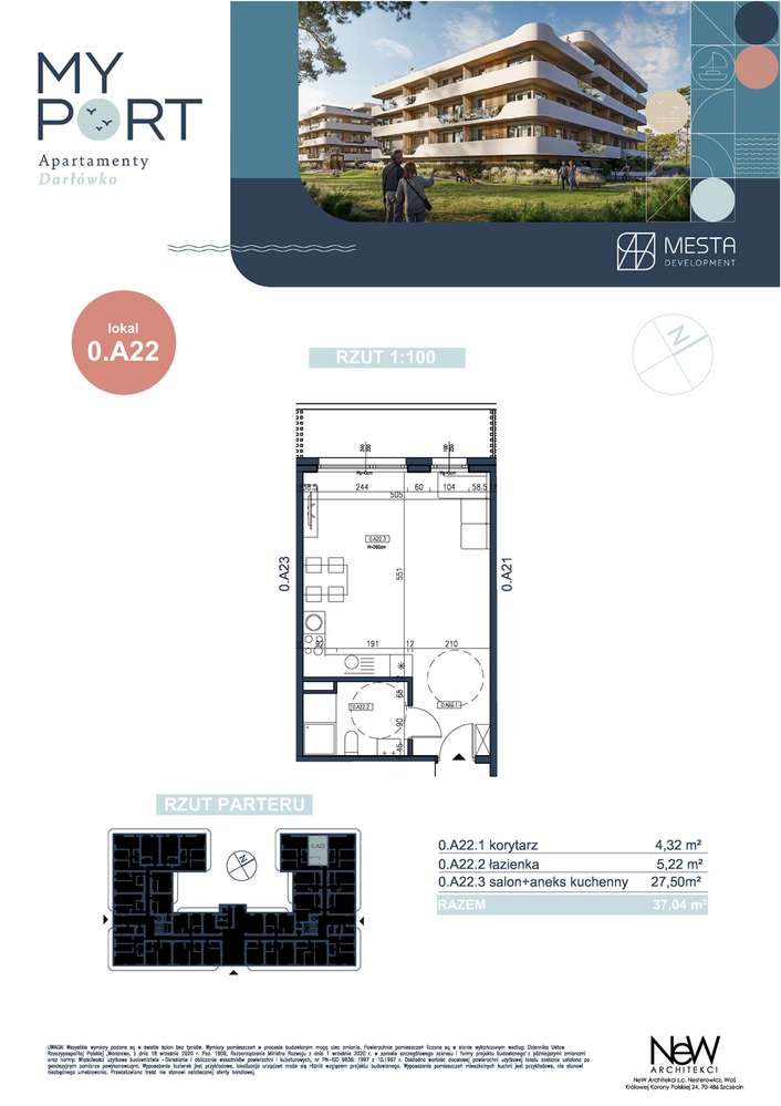 MyPort Apartamenty Darłówko - 0.A22