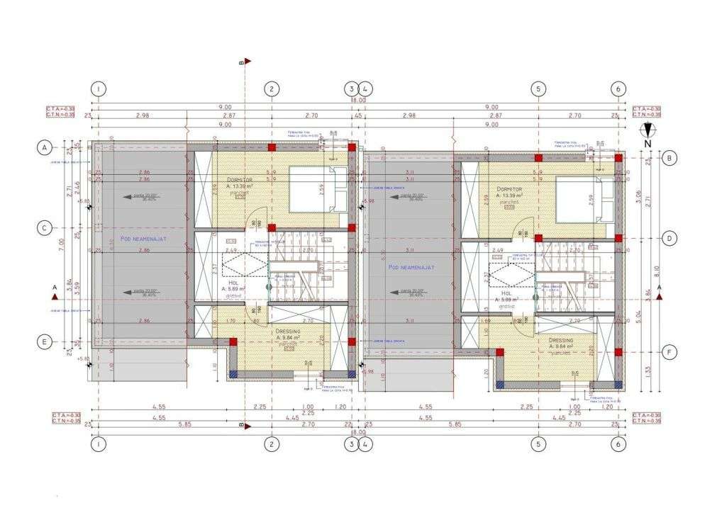 Teren de duplex autorizat, 500 mp , zona Tauti - Imagine principală: 5/6
