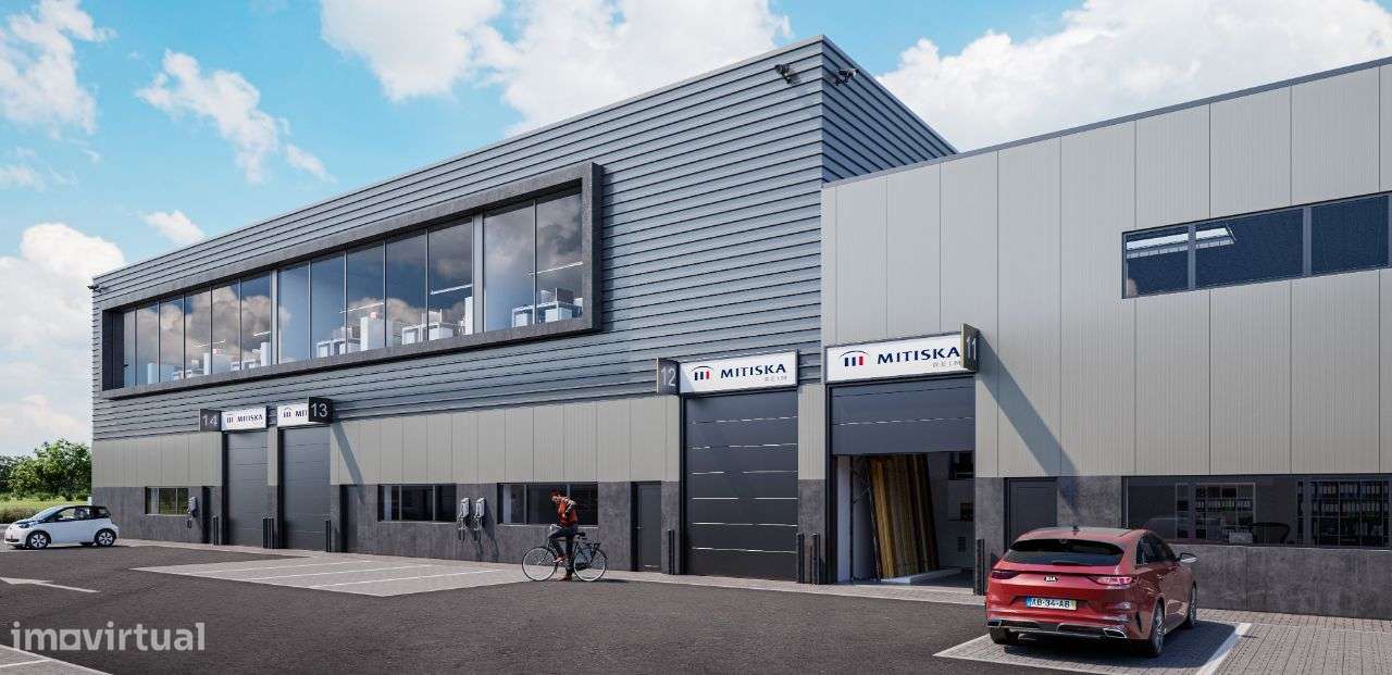 Alverca SALINAS PARK (MERCADONA) ARMAZs 300m2, 2 pisos, Fachadas Envid-4