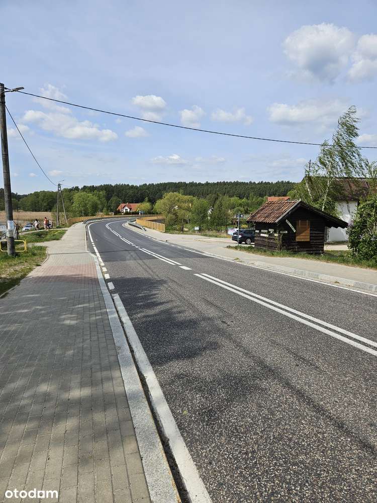 Działka budowalna we wsi Kurki 200 m od jeziora, wydane WZ-8