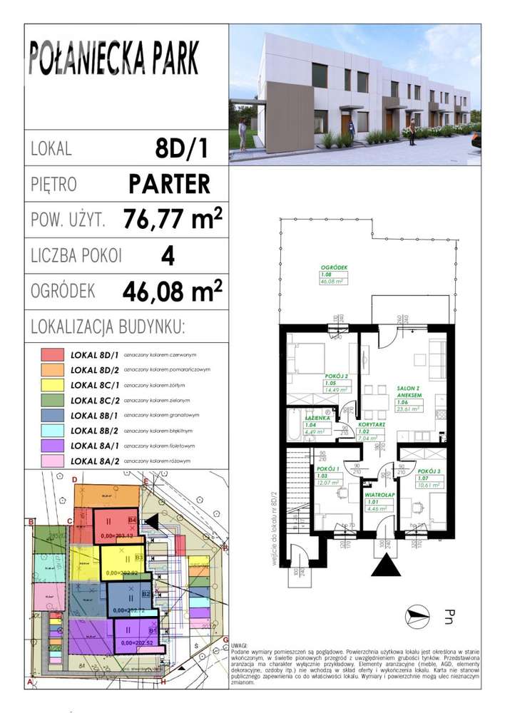 Apartament 77 m² Parter z ogródkiem 46 m² -Zamiana-5