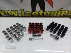 Porcas Lug Nuts Para Honda, Mazda, Ford, Toyota, Hyundai, Lexus, Mitsubishi com 32mm 12x1.50 disponível em Cromado, preto e vermelho conjunto 20 unidades - 1