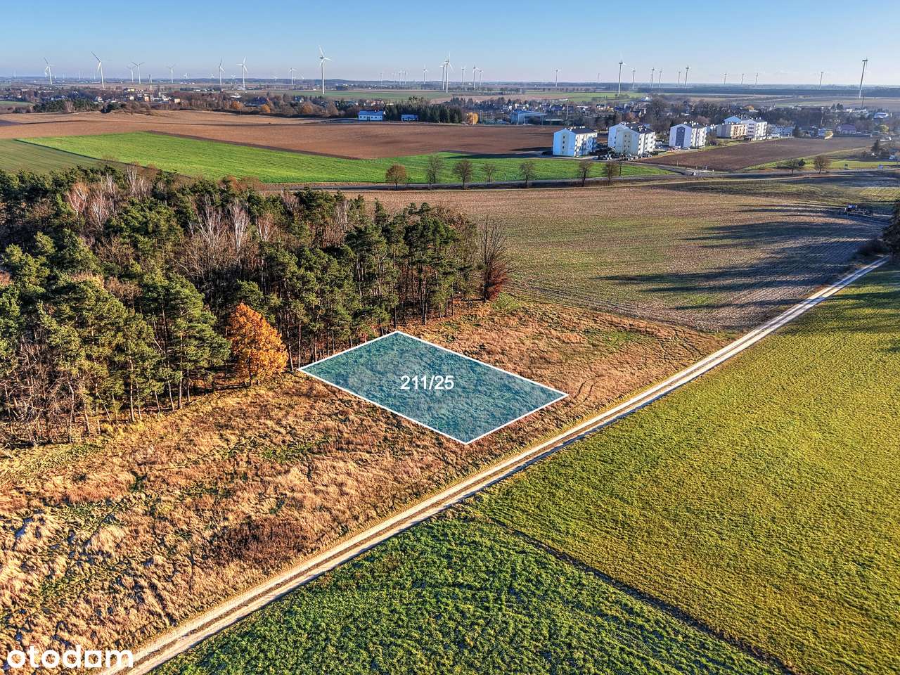 Działka budowlana przy lesie - Margonin-1