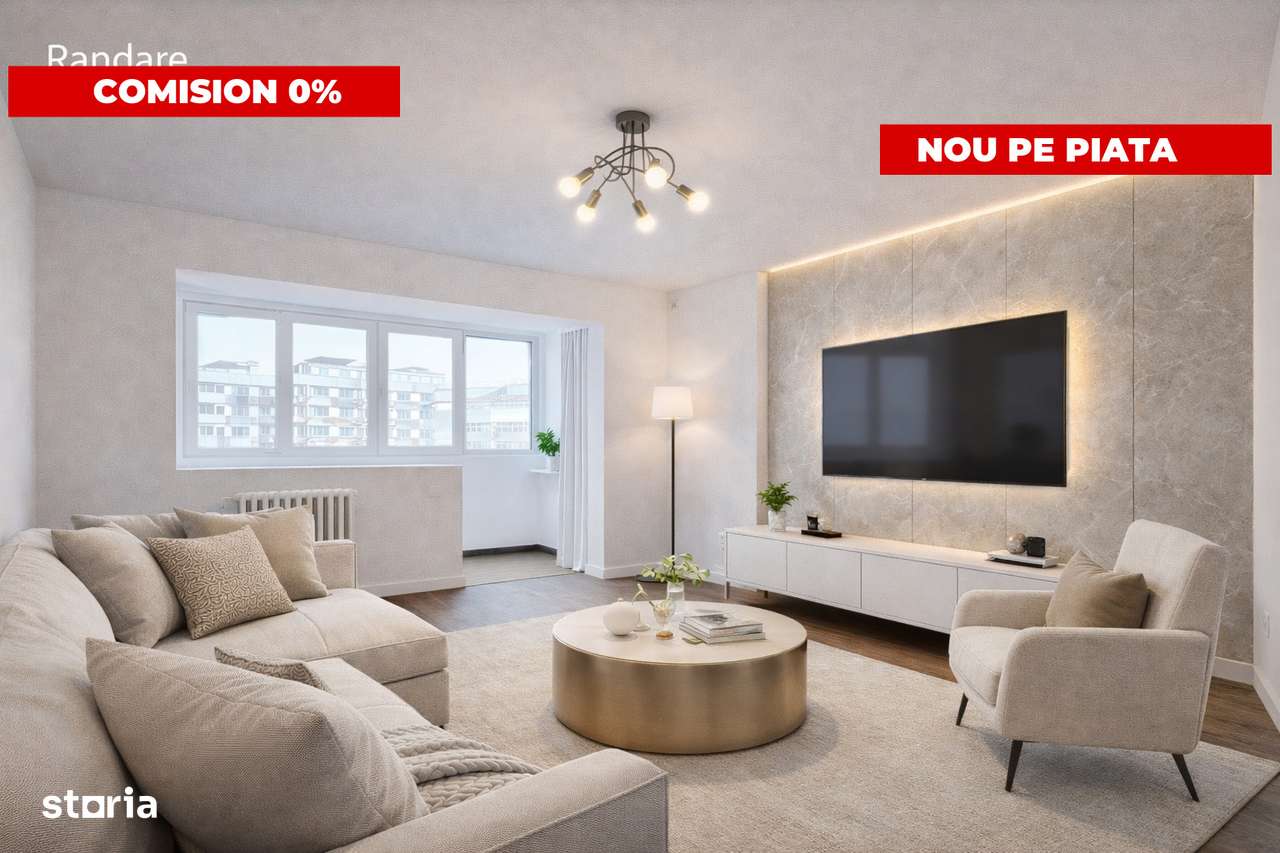 3 CAMERE Premium I 75 MP I TITULESCU I RENOVAT I Design Modern I 0% Co