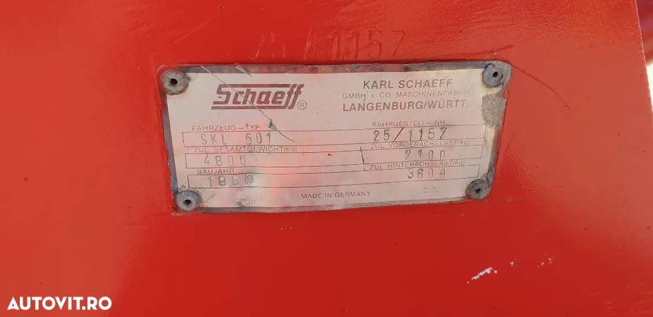 Schaeff skl501 - 5
