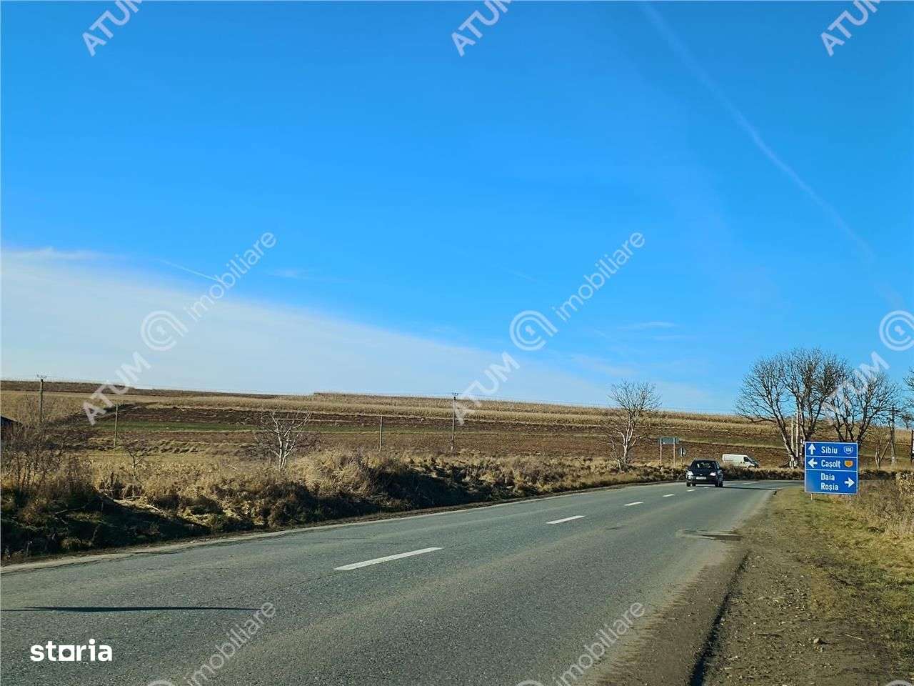 Teren pretabil constructie casa sau duplex in Sibiu zona Daia - Imagine principală: 3/5