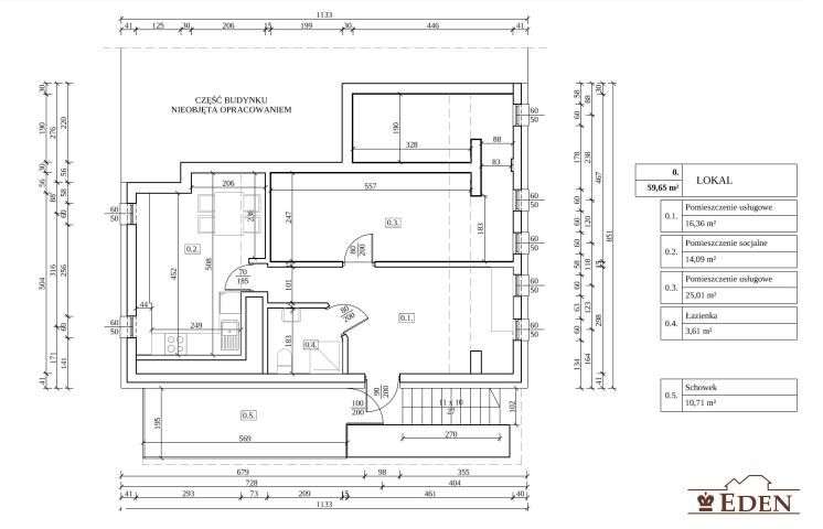 Lokal użytkowy, 69 m², Włodawa-11