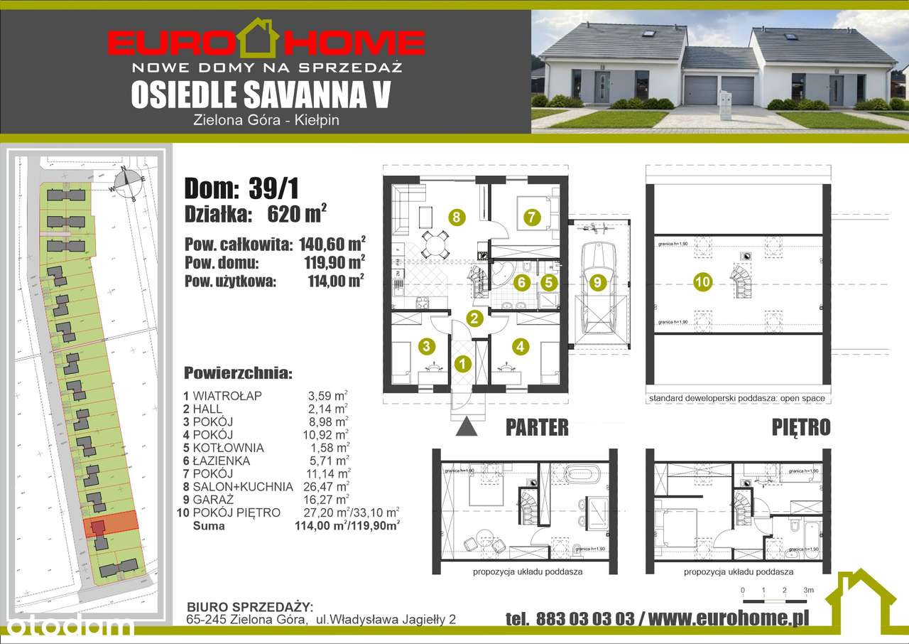 EUROHOME Osiedle Savanna V Etap -2 OSTATNIE DOMY!!!-6