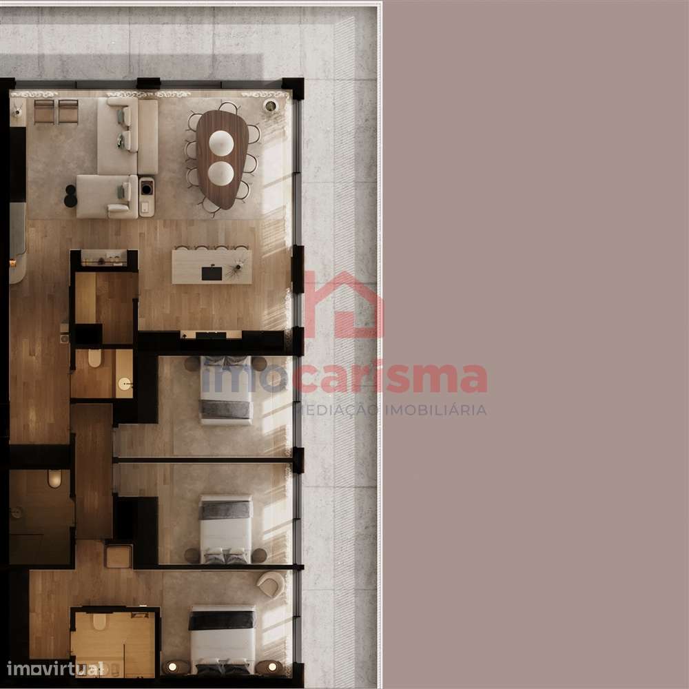 Apartamentos T3 Novos em Construção desde 380.000€ em Paços de Ferreir-15