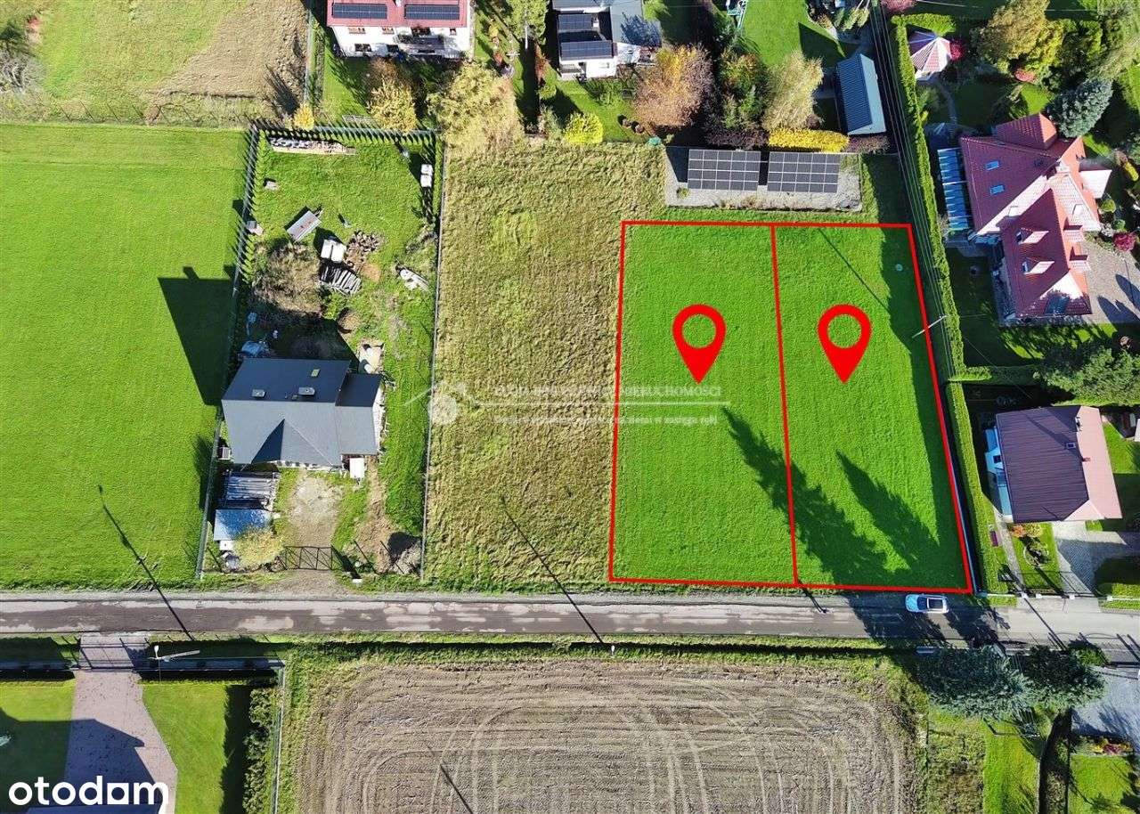 Biery – działki budowlane z mediami i dostępem do drogi gminnej.-2