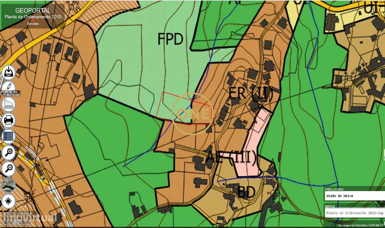 Terreno Misto de 4.800 m2 em Silveiros, Barcelos - Grande imagem: 4/4