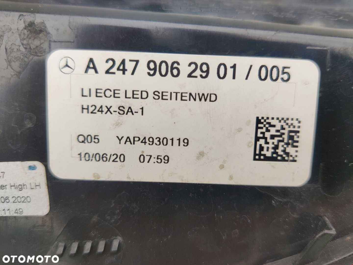 Lampa LED lewa tył Mercedes Gla w247 - 5