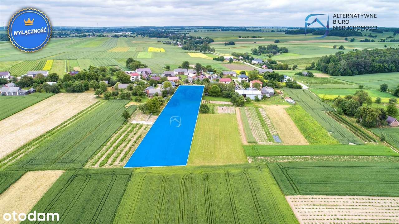 Działka budowlana w Hucie gm. Żółkiewka - Pełny obrazek: 5/10