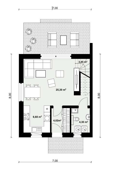 Lokal B1, Bielsko-Biała, ul. 13 Zakrętów, Dom Pod Klucz!-14