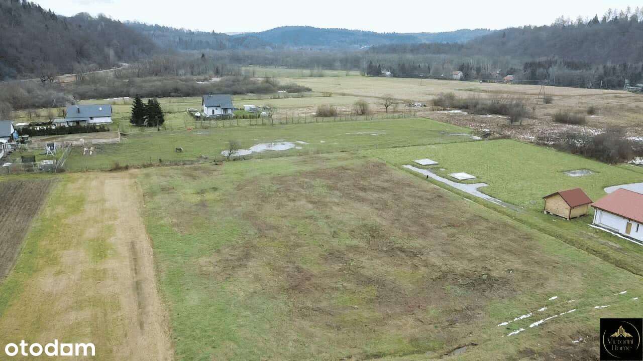 Kompleks 3 działek budowlanych – Załuż gmina Sanok.-9