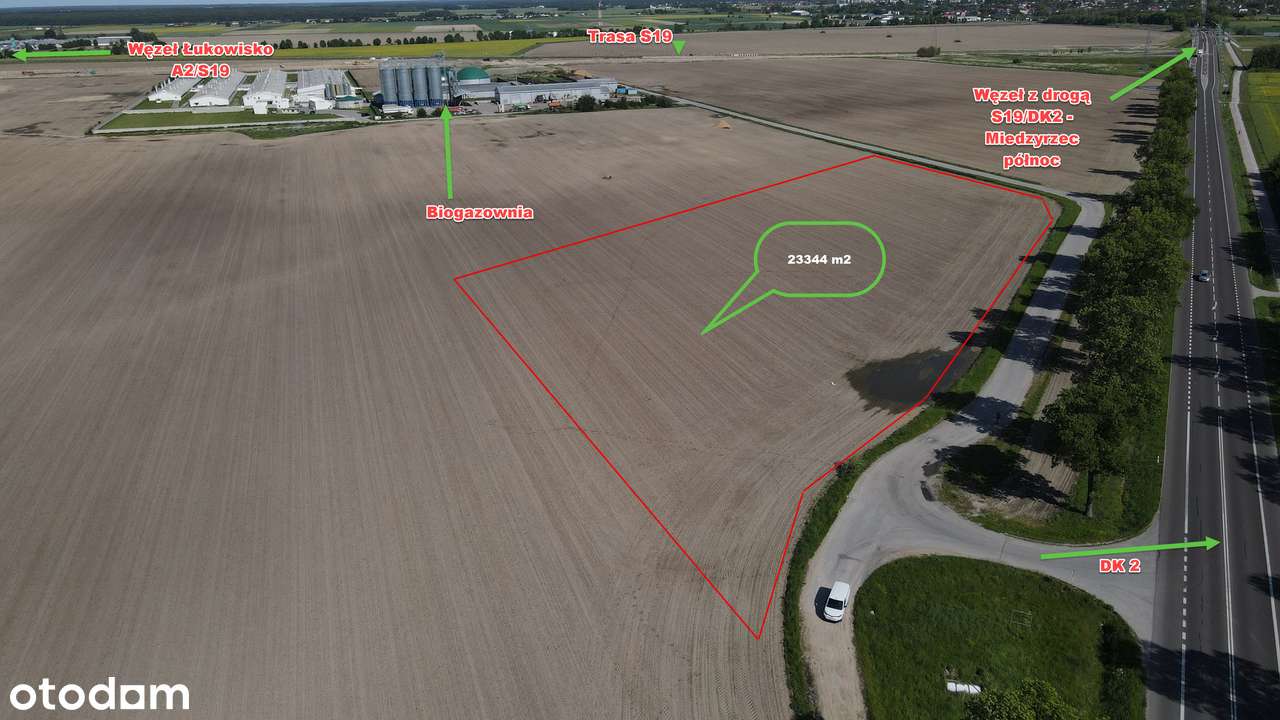 Działka Inwestycyjna DK2 w pobliżu węzła A2/S19 Łukowisko, DK2/S19 - Pełny obrazek: 5/7