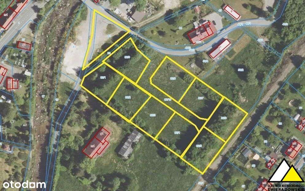 10 działek budowlanych-0